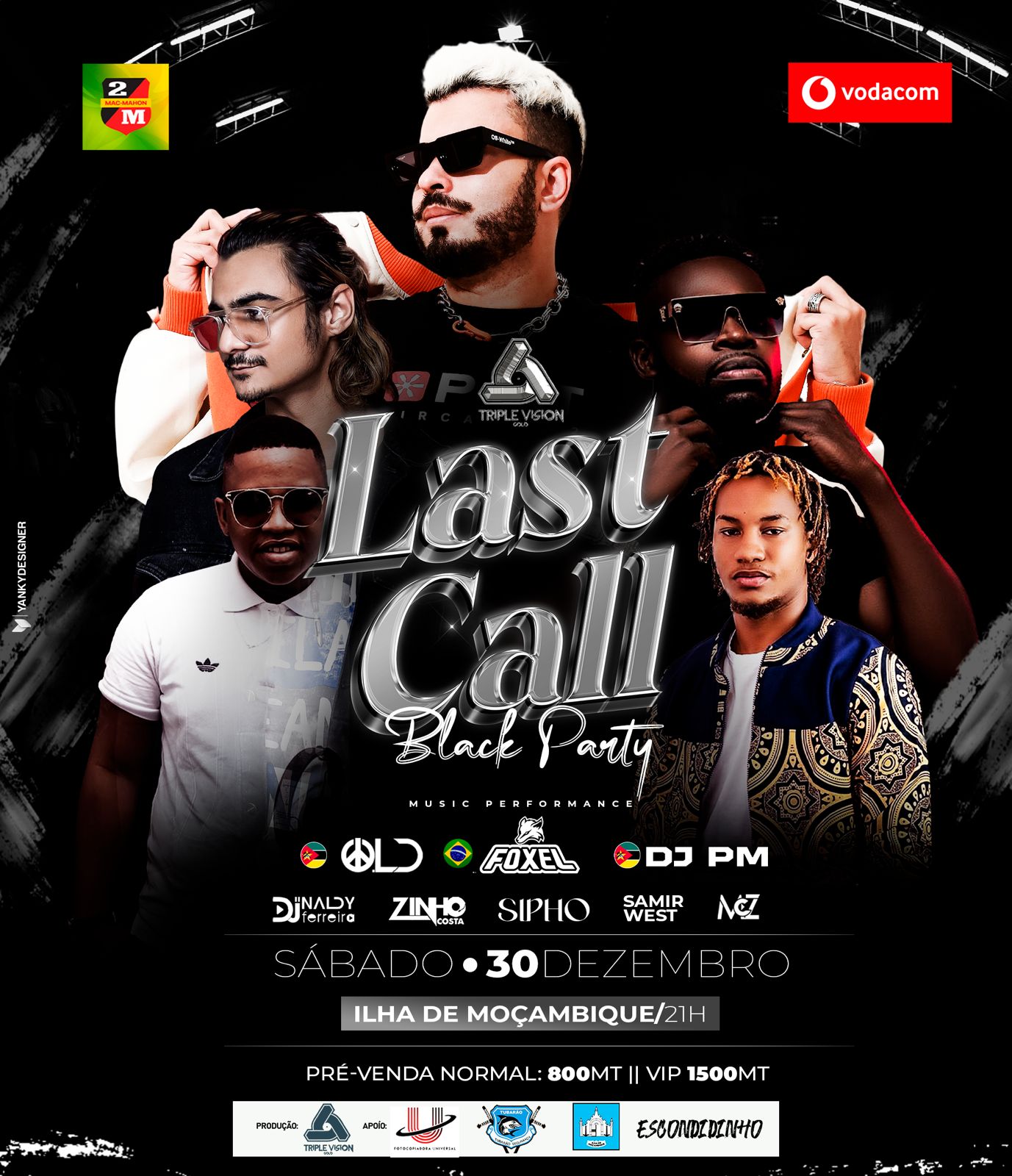 BLACK PARTY - LAST CALL (ILHA DE MOZ)