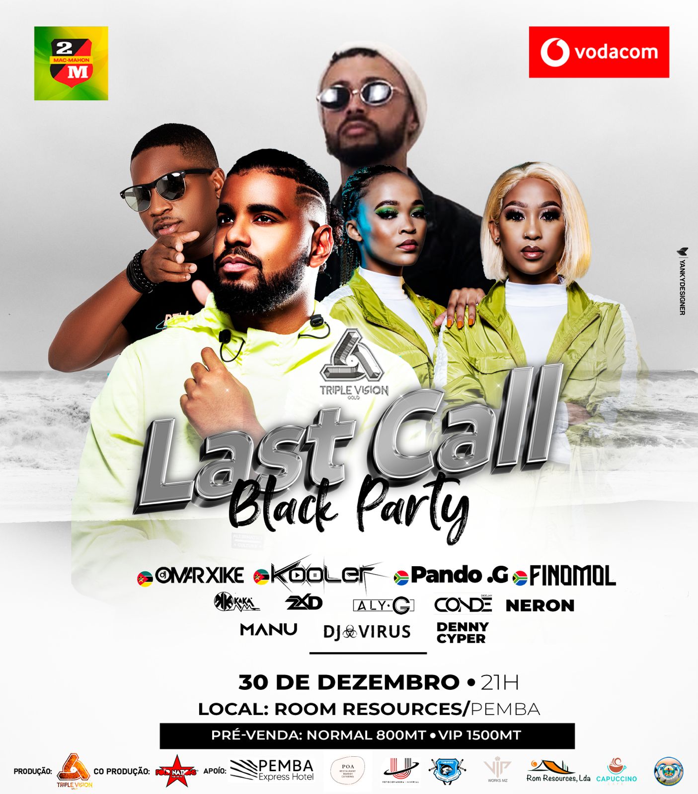 BLACK PARTY - LAST CALL (PEMBA)
