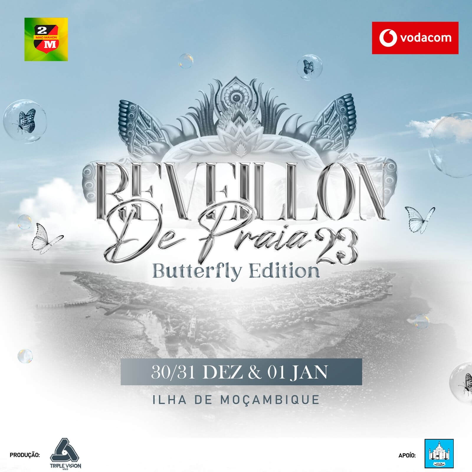 REVEILLON DE PRAIA 2023 - ILHA DE MOCAMBIQUE