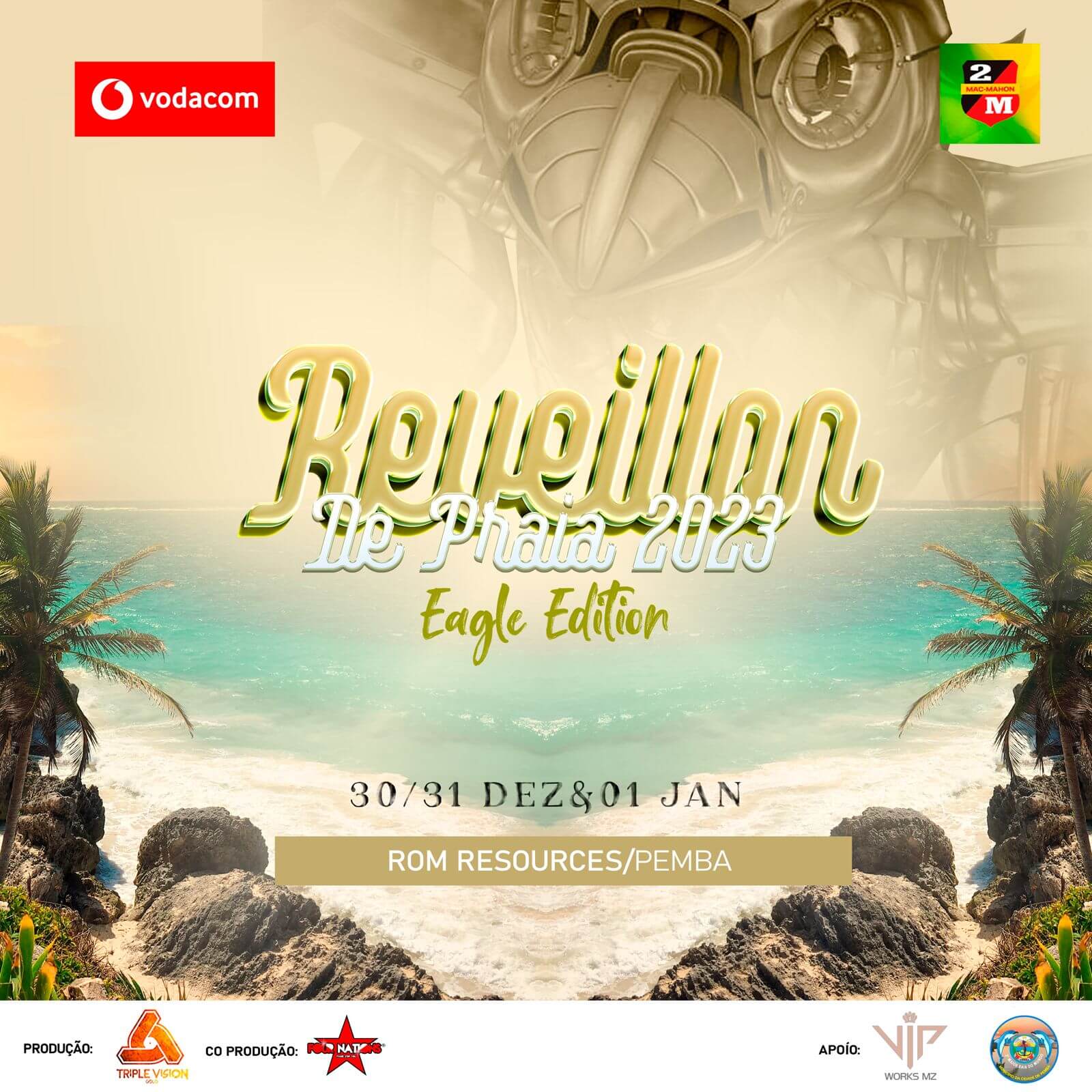 REVEILLON DE PRAIA 2023 - PEMBA